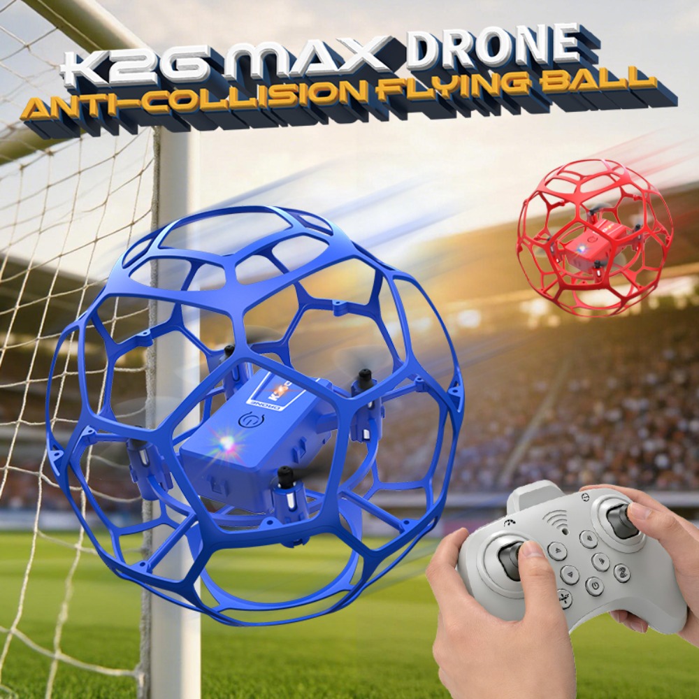 Dron RC con Forma de Balón de  - Drone Led Light reseña y precio