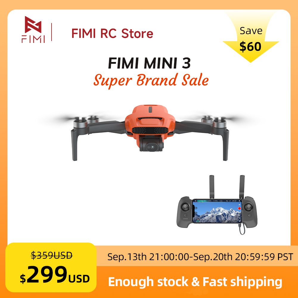 Dron con Cámara FIMI MINI 3, 4 - Drone Gps Mount reseña y precio