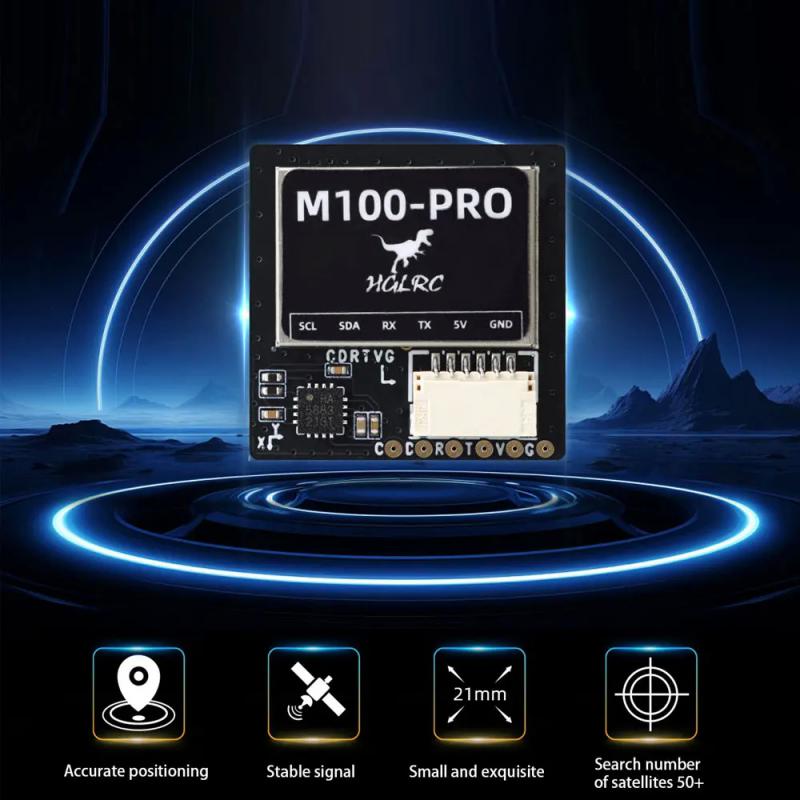 Chip GPS HGLRC M100 PRO B101,  - Drone Compass reseña y precio
